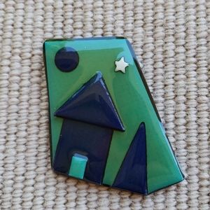 Vintage House Pins by Lucinda